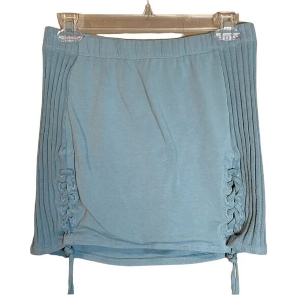 NWT! OU sky blue tie mini skirt - Picture 7 of 10